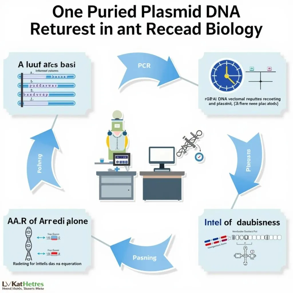 Ứng dụng của DNA plasmid trong sinh học phân tử