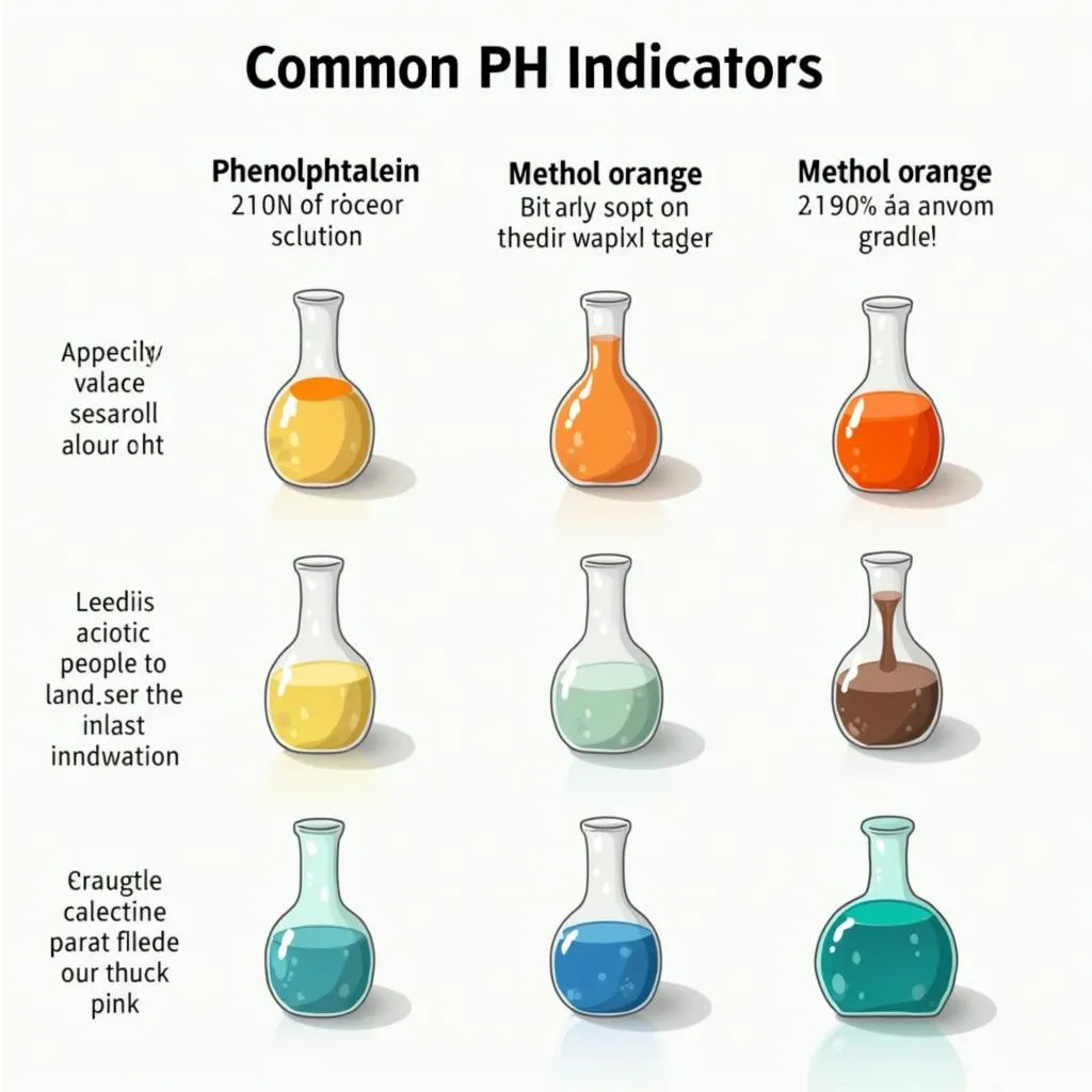 Các chất chỉ thị màu xác định pH