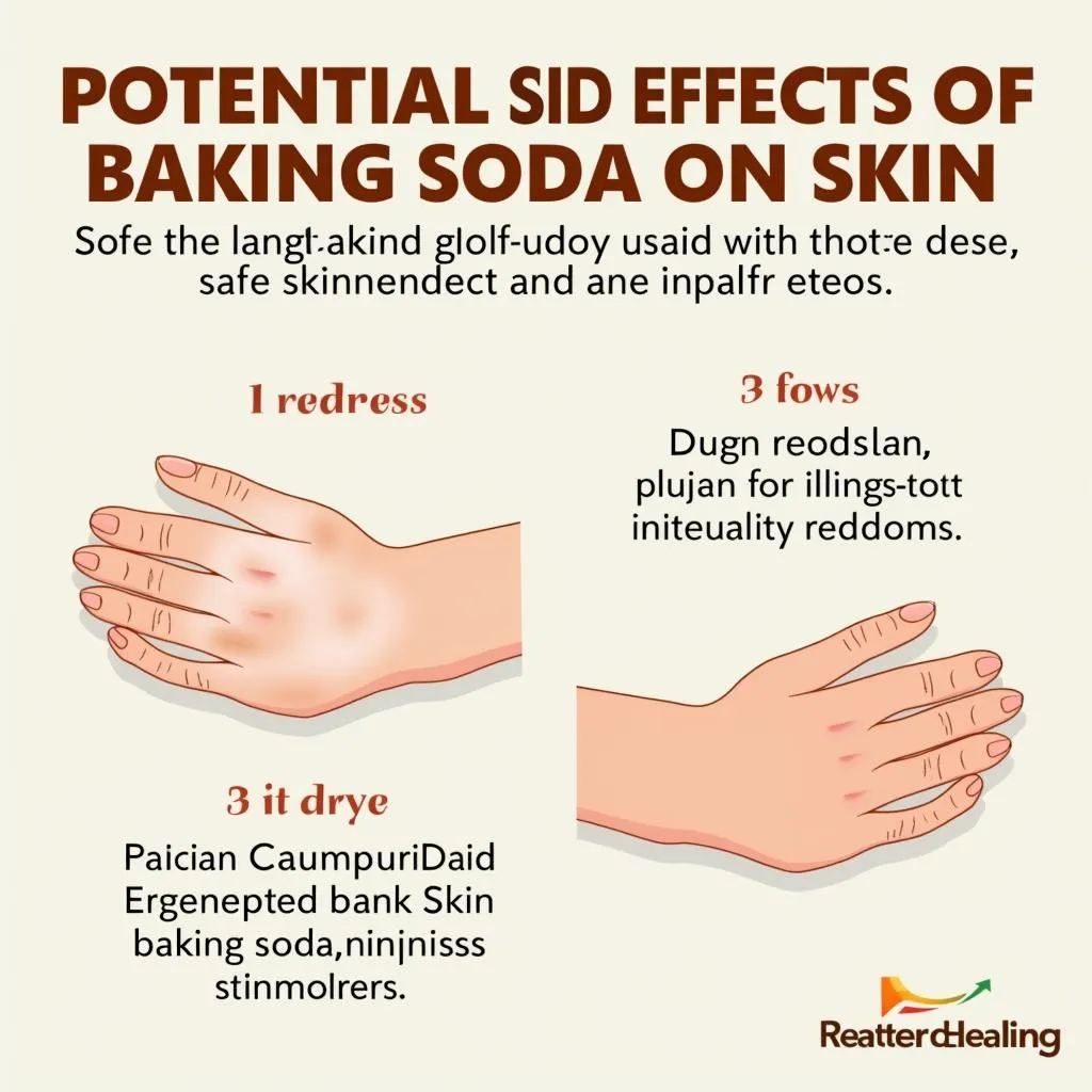 Sử dụng baking soda an toàn cho da