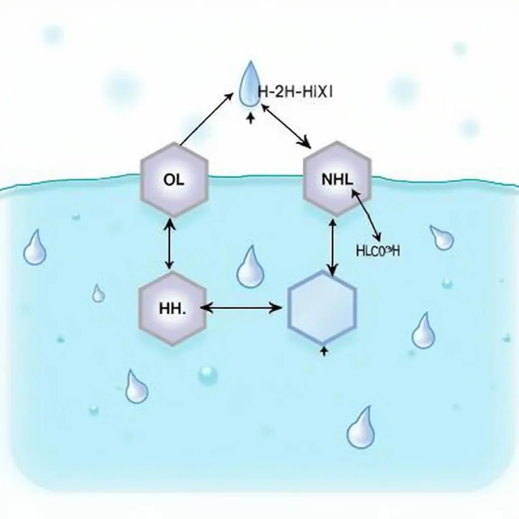 Hydrogen bonding in water