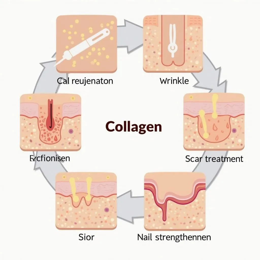 Ứng dụng của collagen trong làm đẹp