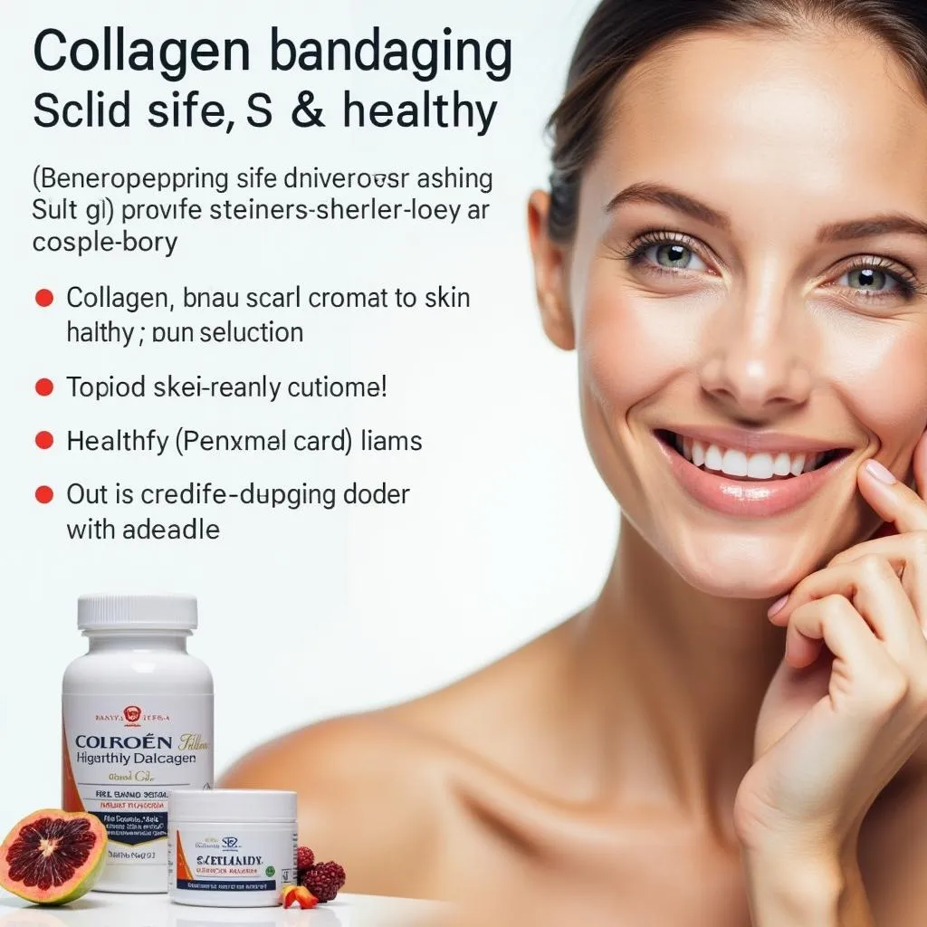 Băng bó kết hợp bổ sung collagen