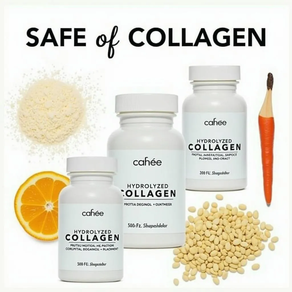 Các sản phẩm collagen an toàn và hiệu quả