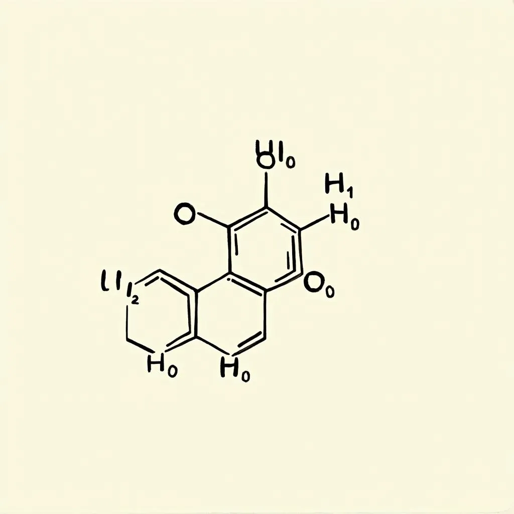 Cấu trúc phân tử Caffein