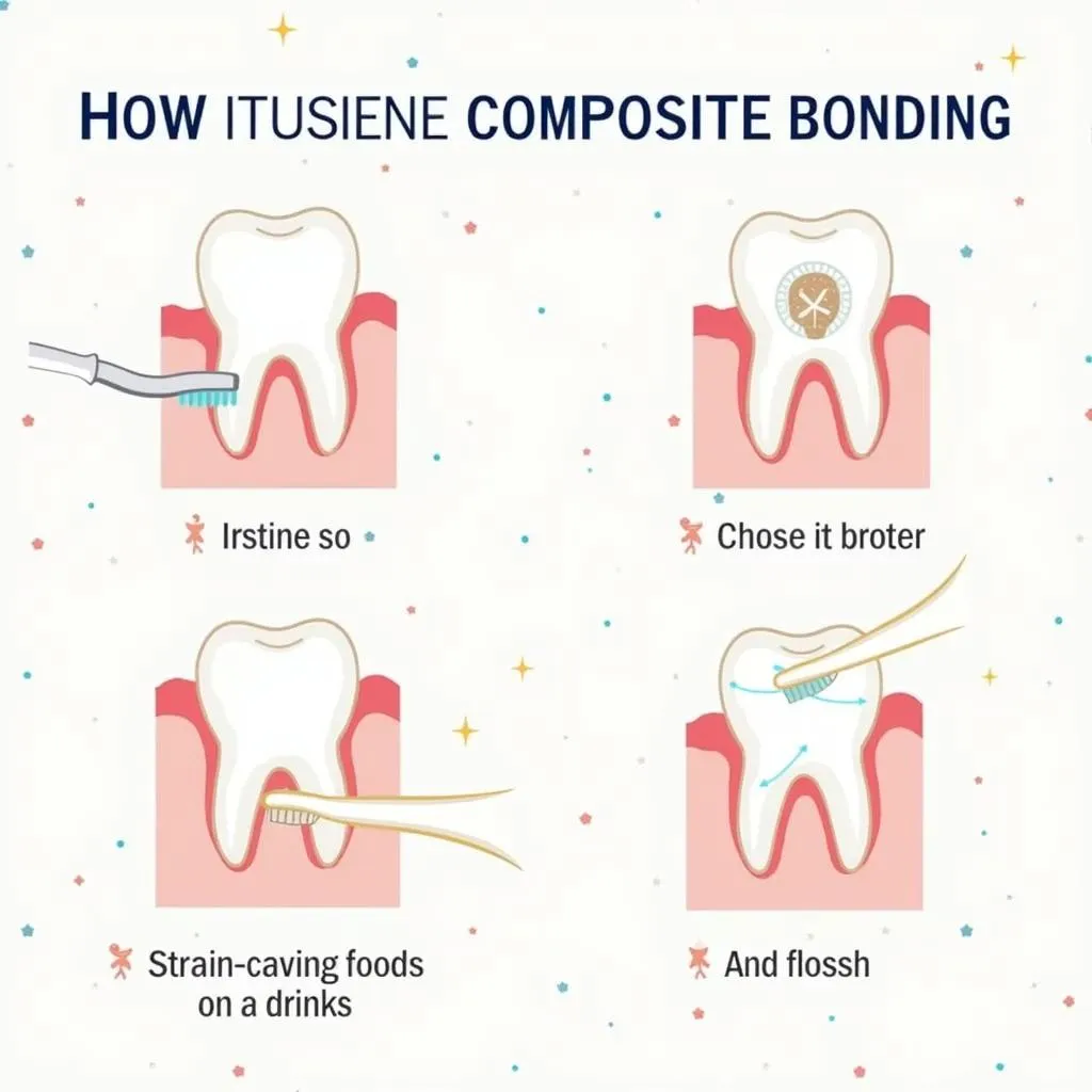 Chăm sóc răng miệng sau khi hàn composite