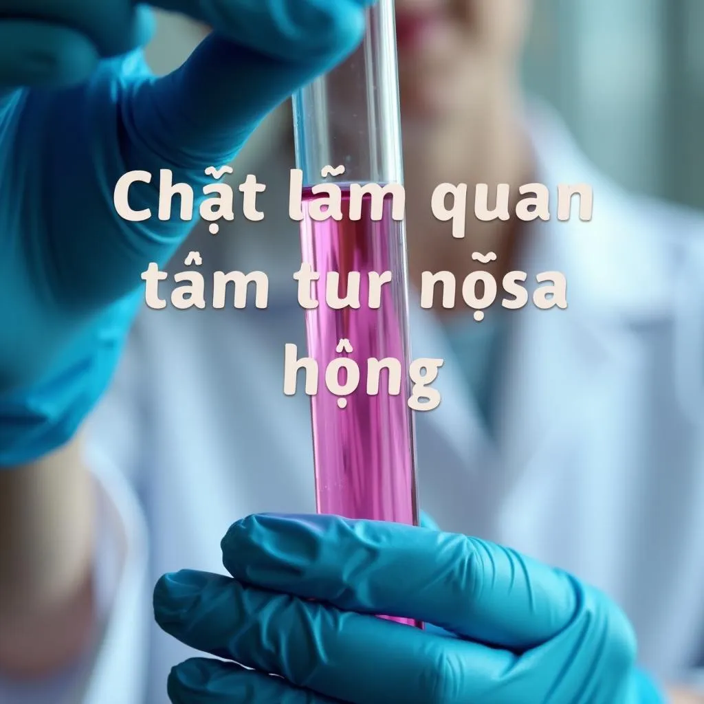 Ví dụ về chất làm quỳ tím hóa hồng