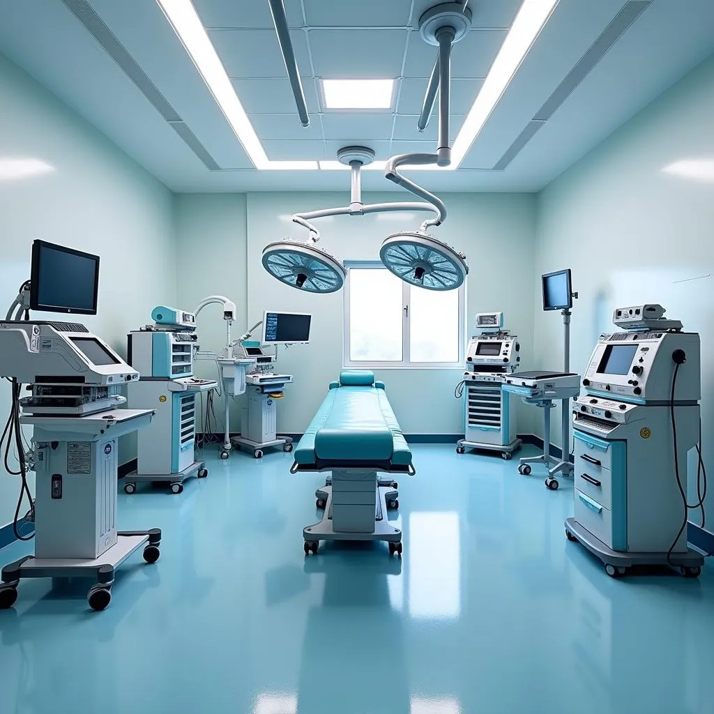 Modern medical equipment and facilities at a reputable aesthetic hospital in Saigon