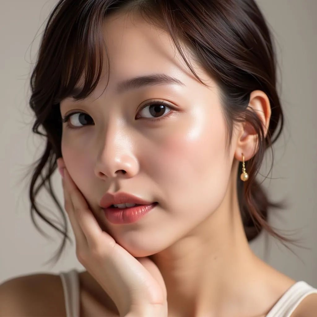 Hình ảnh Han Hyo Joo rạng rỡ với làn da căng bóng