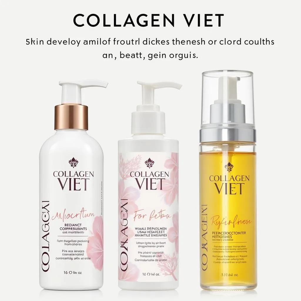 Collagen products from Collagen Viet