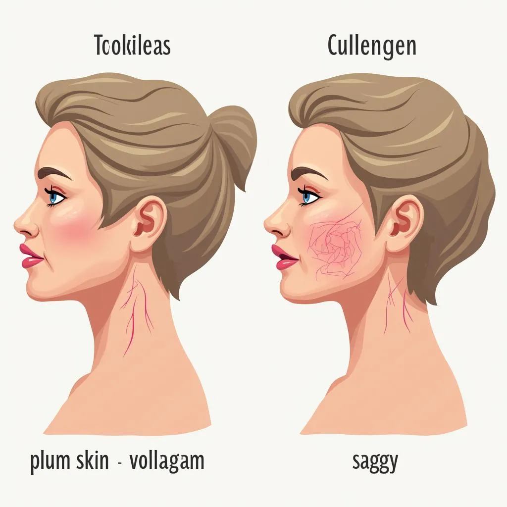 Sự Suy Giảm Collagen Theo Thời Gian