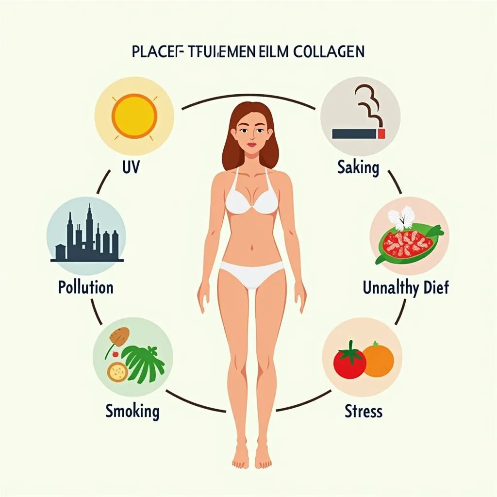 Các Tác Nhân Gây Hại Cho Collagen