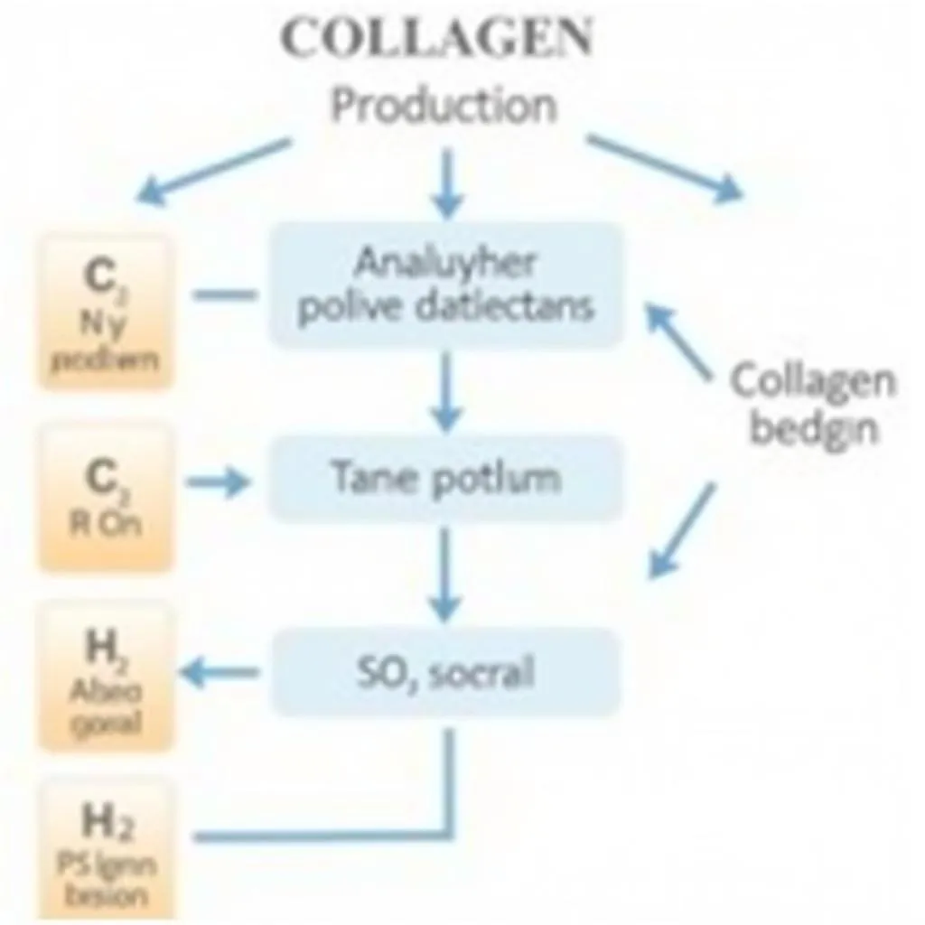 Sơ đồ quy trình sản xuất collagen