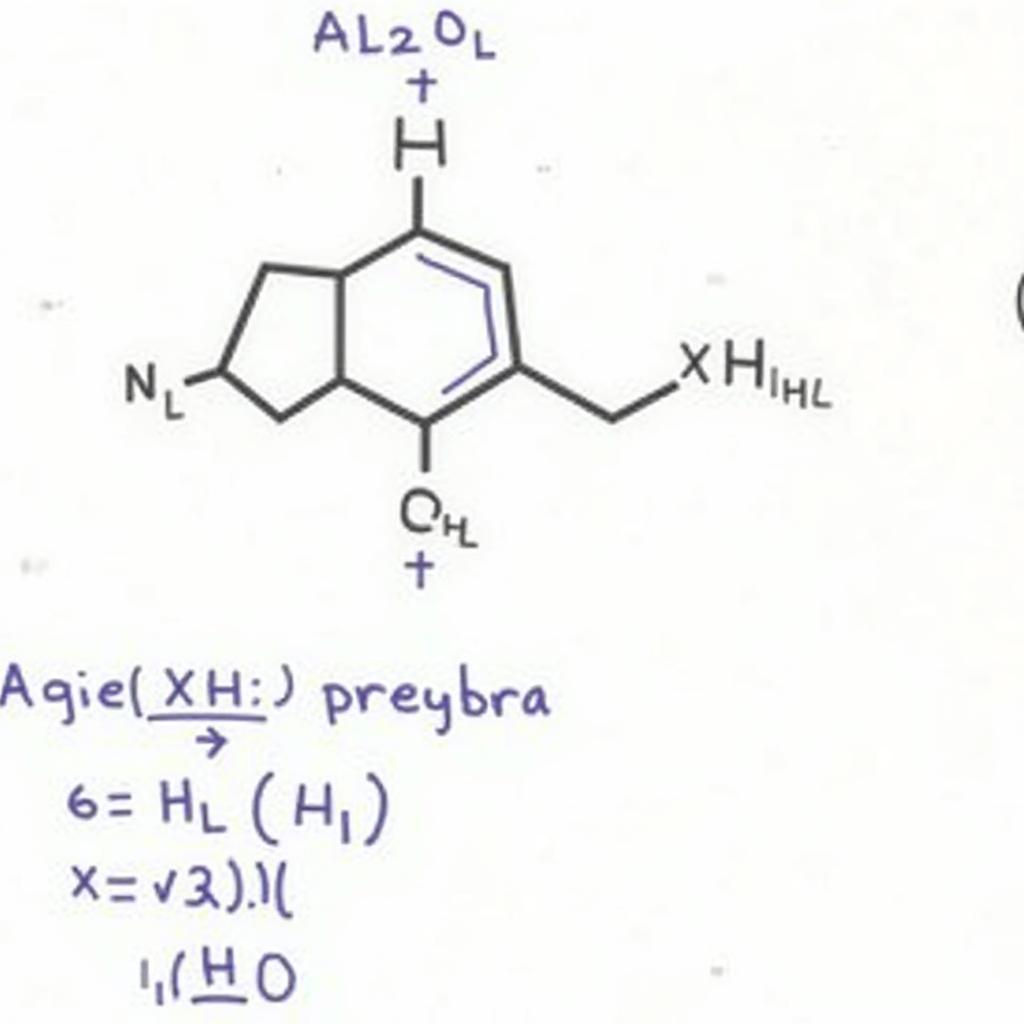 Cấu trúc phân tử của Al2(OH)nCl(6-n).xH2O