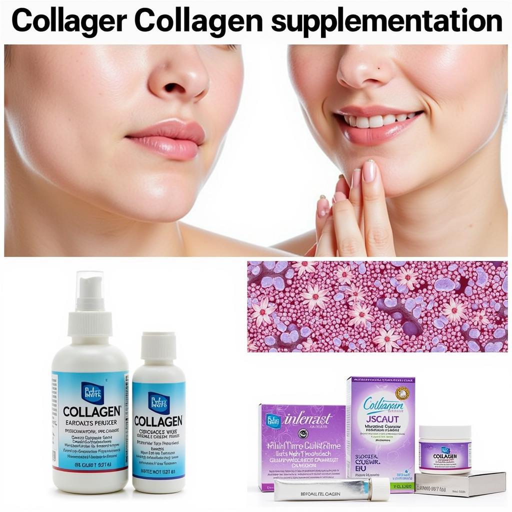 Bổ sung collagen cho da khỏe mạnh