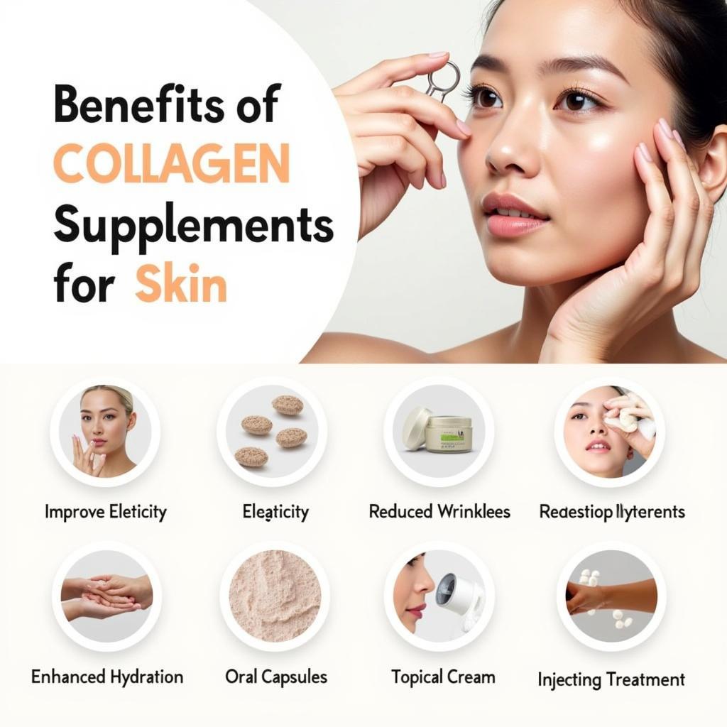 Bổ sung collagen cho da