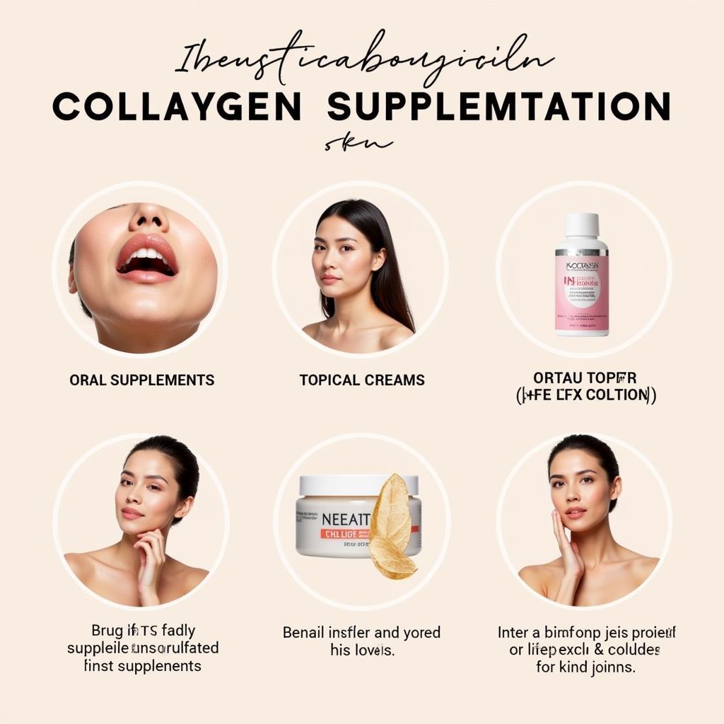 Bổ sung collagen cho da