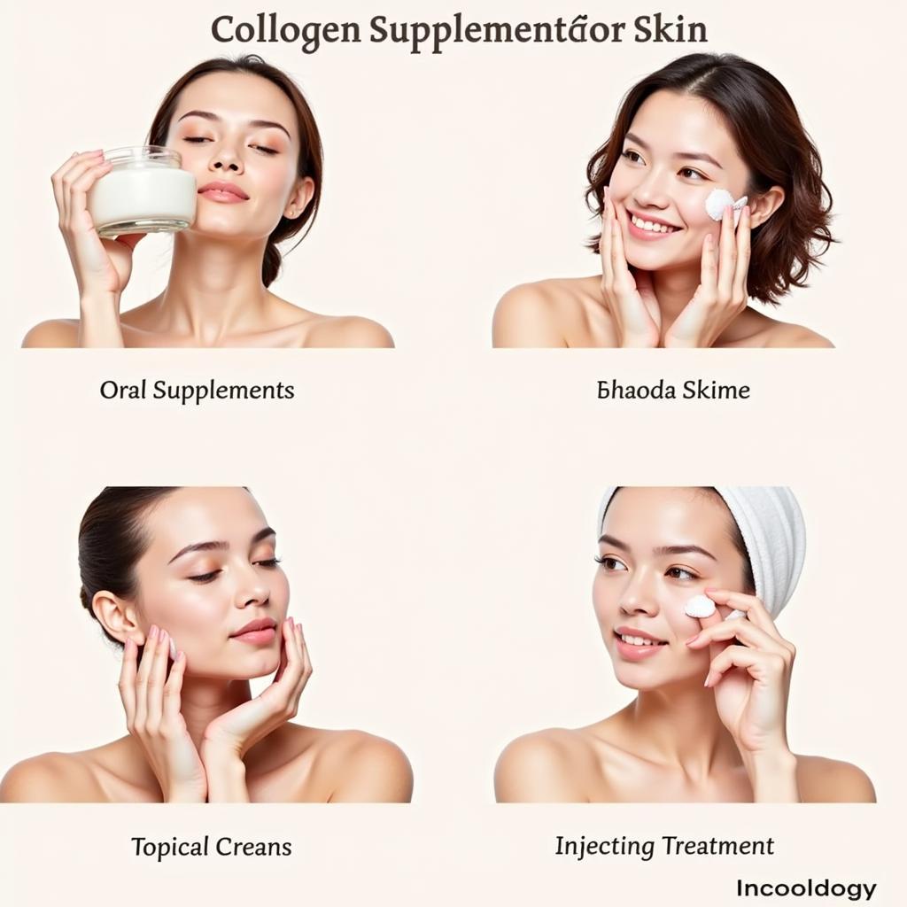 Bổ sung collagen cho làn da