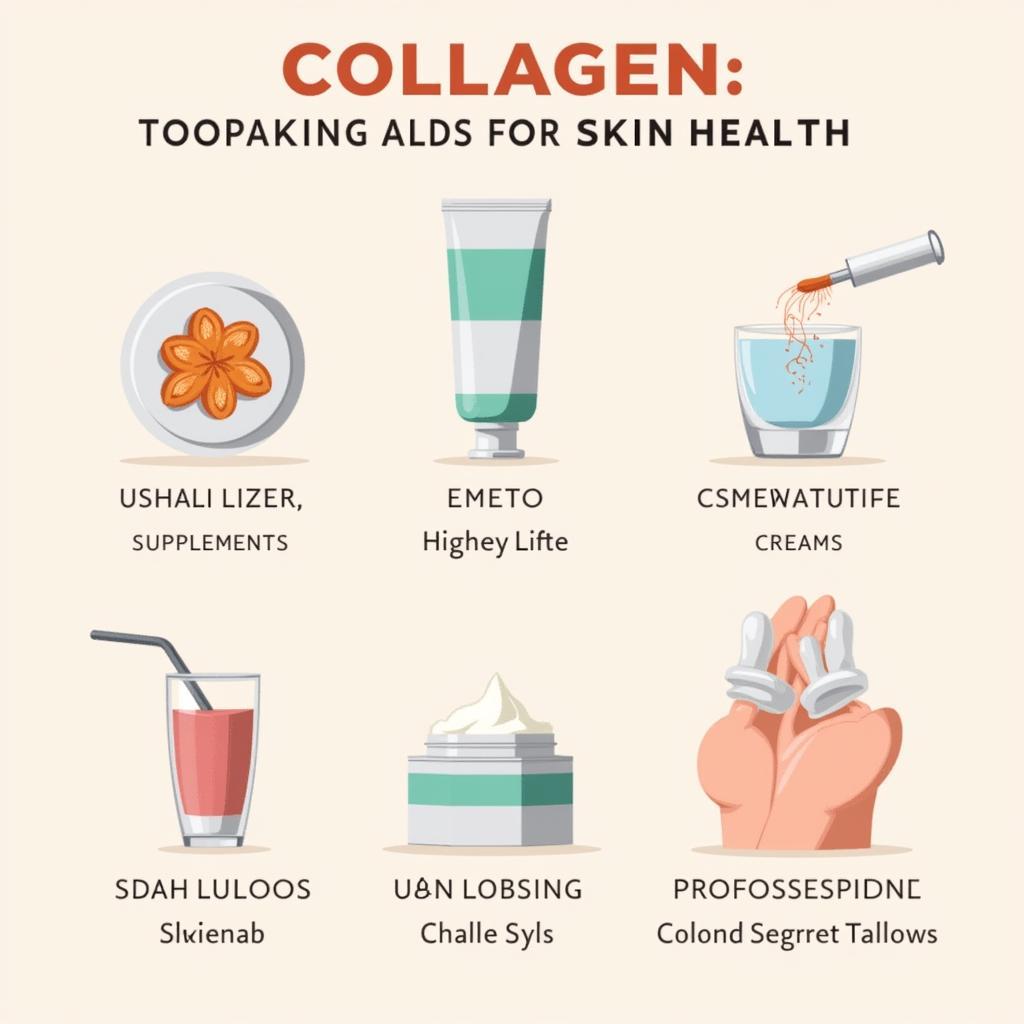 Bổ sung collagen cho làn da