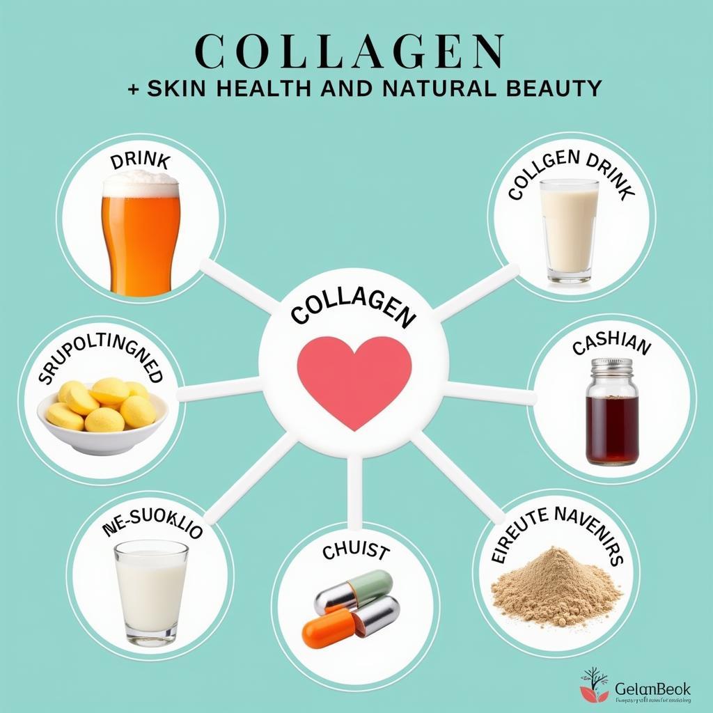 Bổ sung collagen cho làn da đẹp