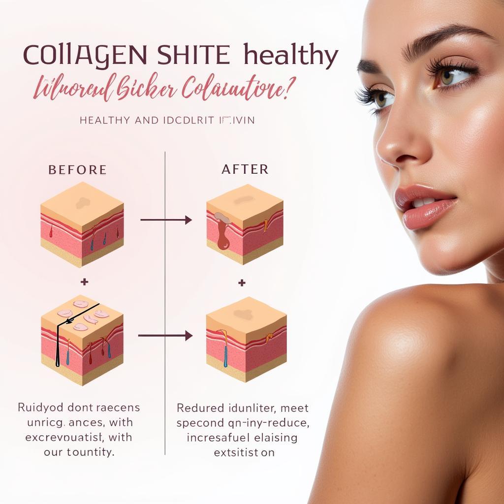 Bổ sung collagen cho làn da khỏe đẹp