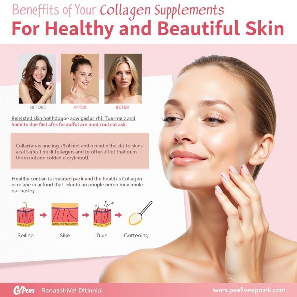 Bổ sung collagen cho làn da khỏe đẹp