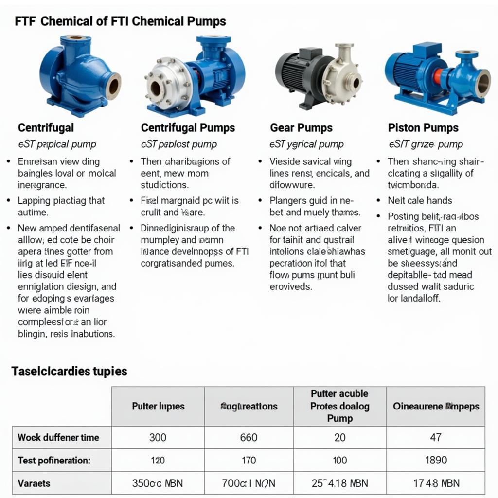 Phân loại bơm hóa chất FTI