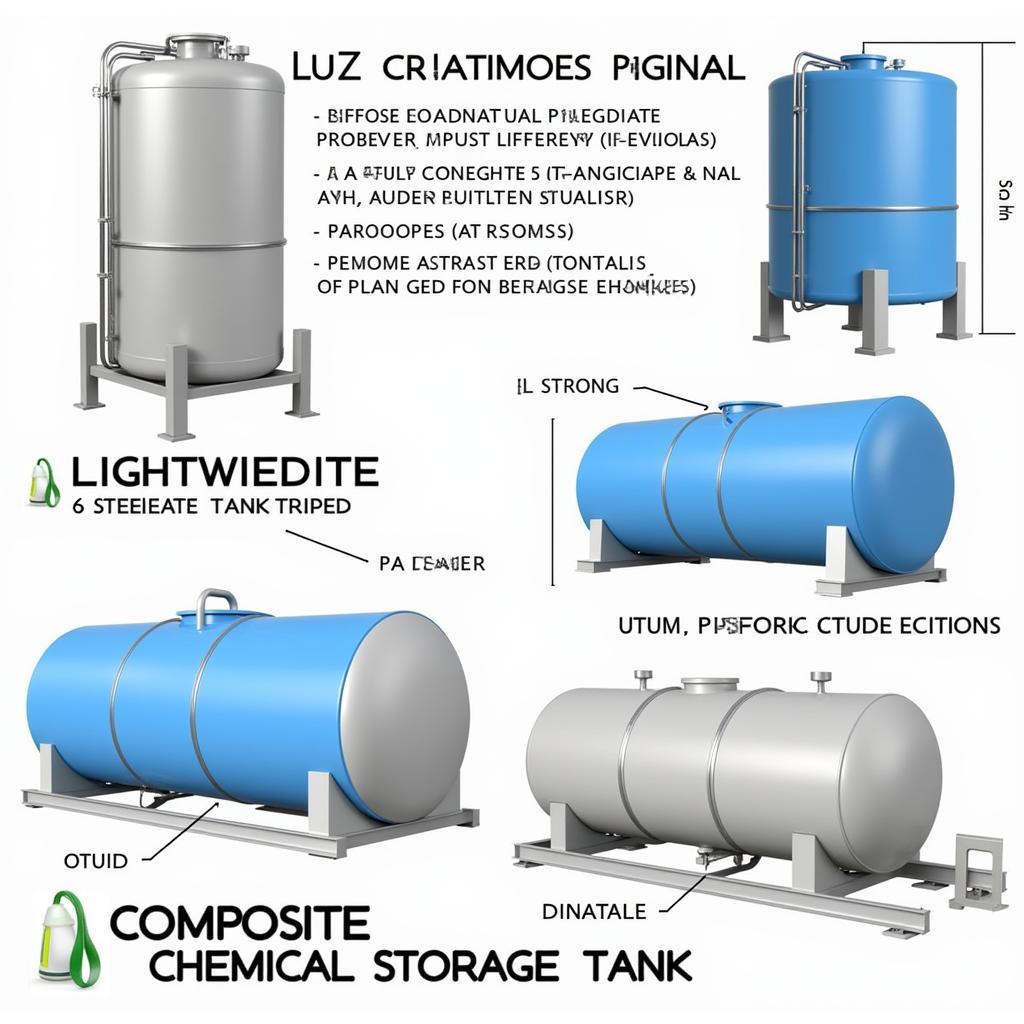 Bồn Đựng Hóa Chất Composite