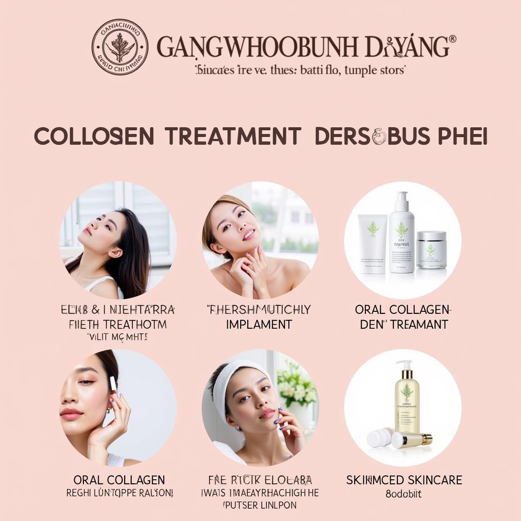 Các Dịch Vụ Collagen Tại Thẩm Mỹ Viện Gangwhoo Bình Dương