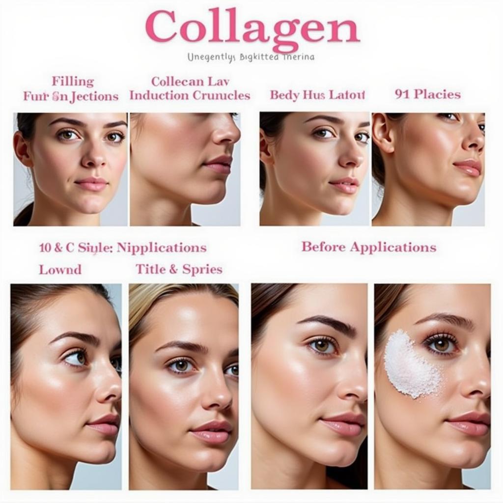 Các dịch vụ thẩm mỹ collagen