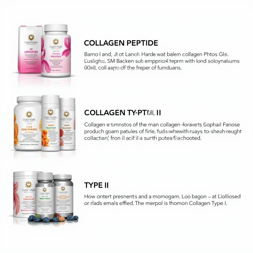 Các loại collagen của Colagen Việt