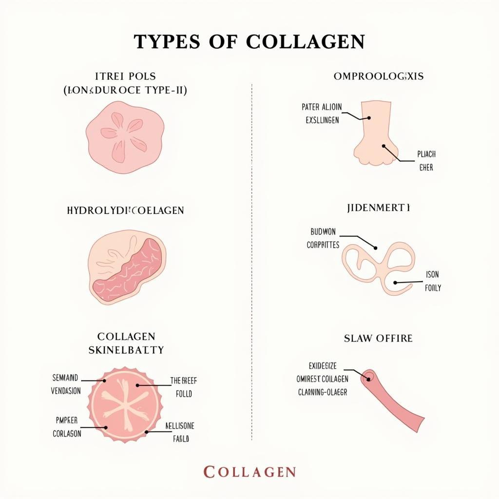 Các loại Collagen phổ biến trong làm đẹp