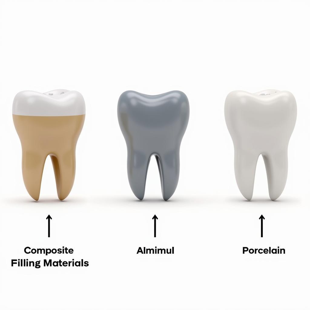 Các loại vật liệu trám răng thẩm mỹ