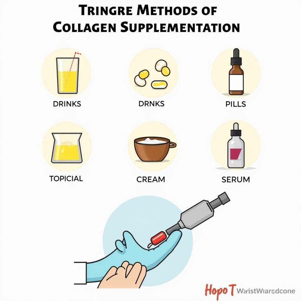 Các phương pháp bổ sung collagen