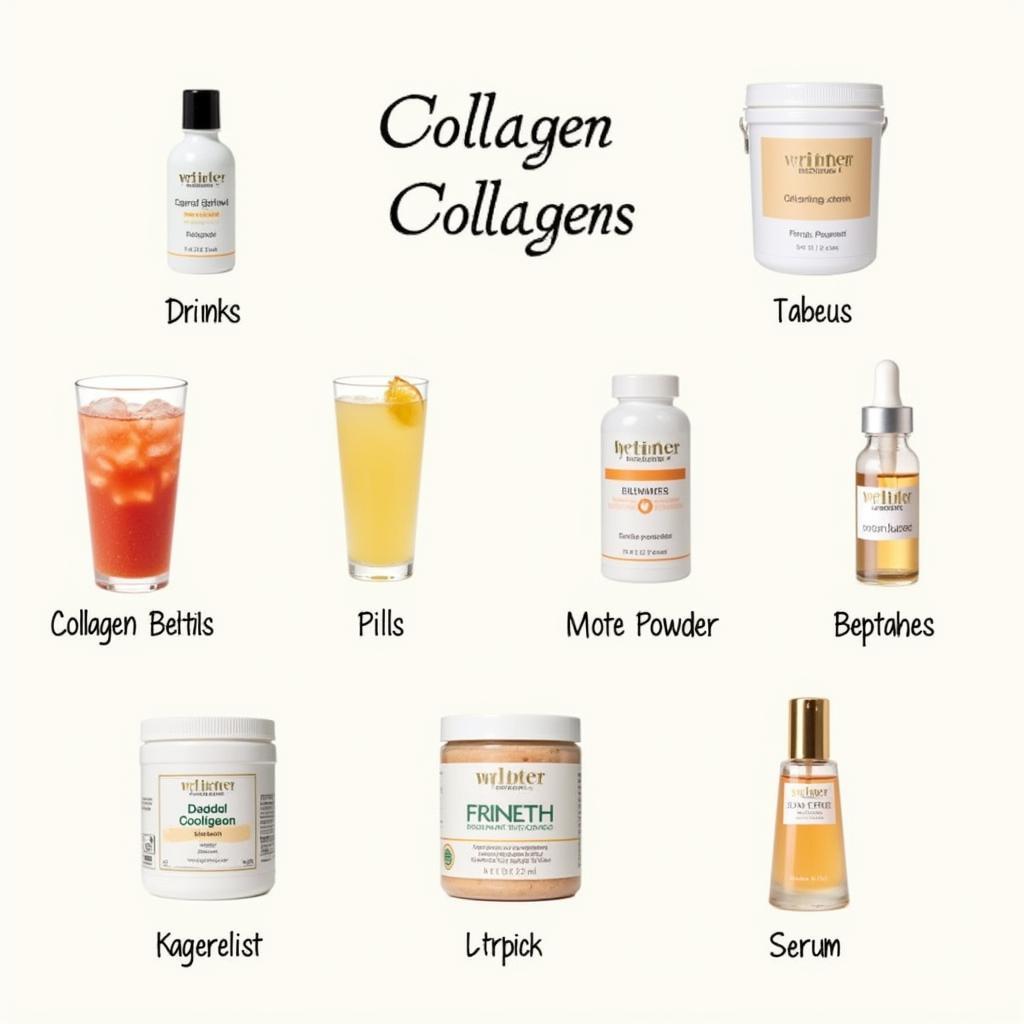 Các phương pháp bổ sung collagen