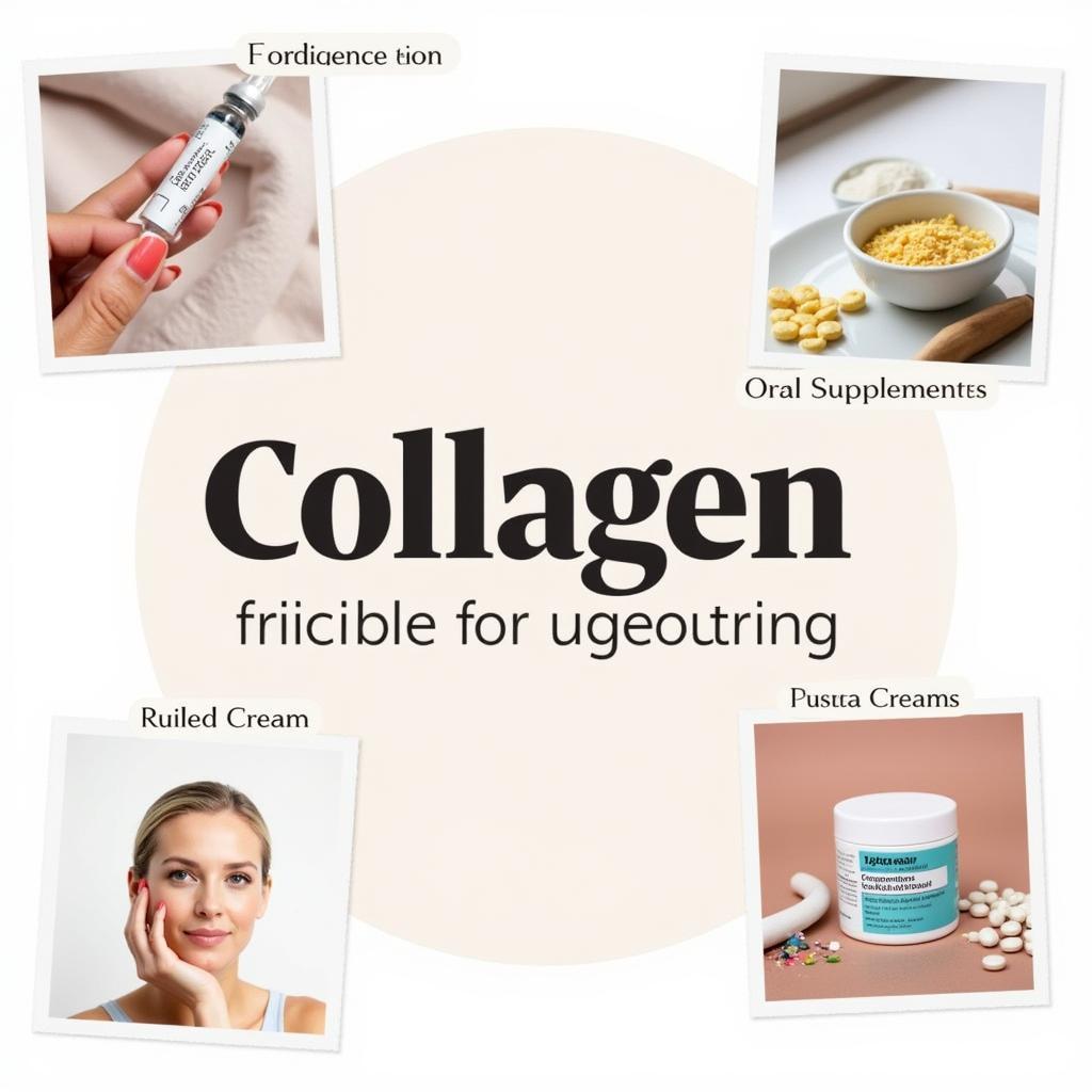 Các phương pháp bổ sung collagen