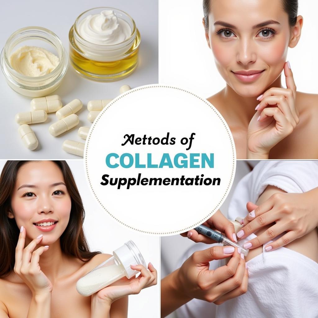 Các phương pháp bổ sung collagen