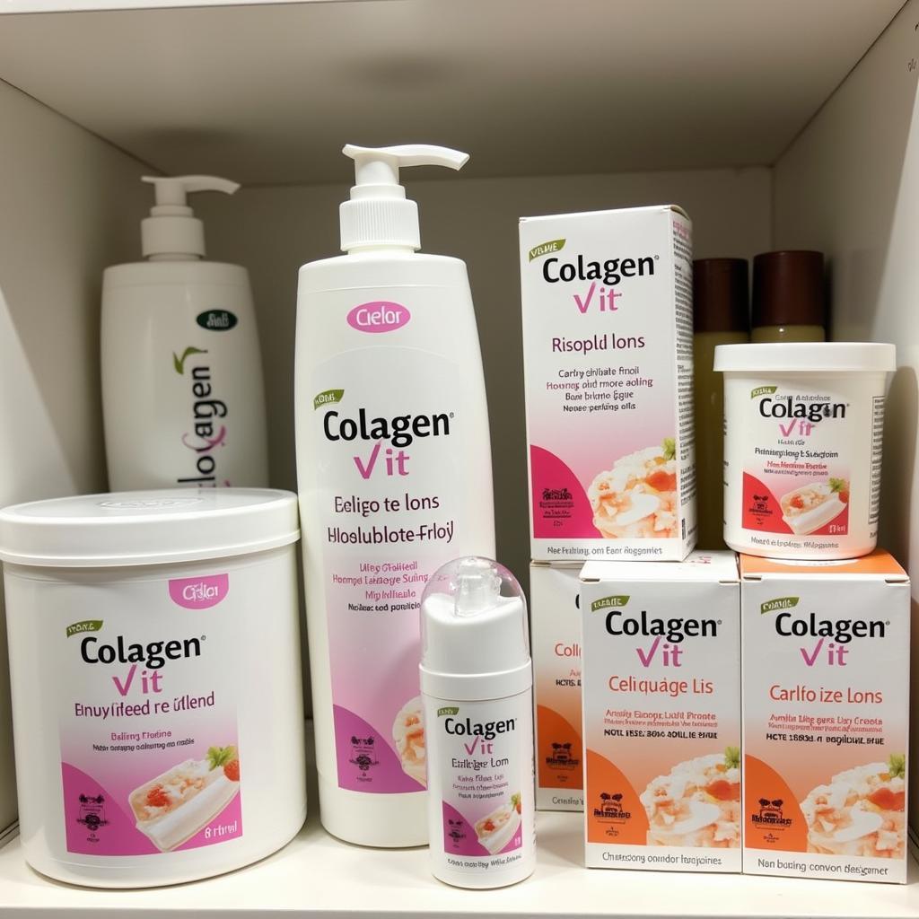 Các sản phẩm collagen của Colagen Việt