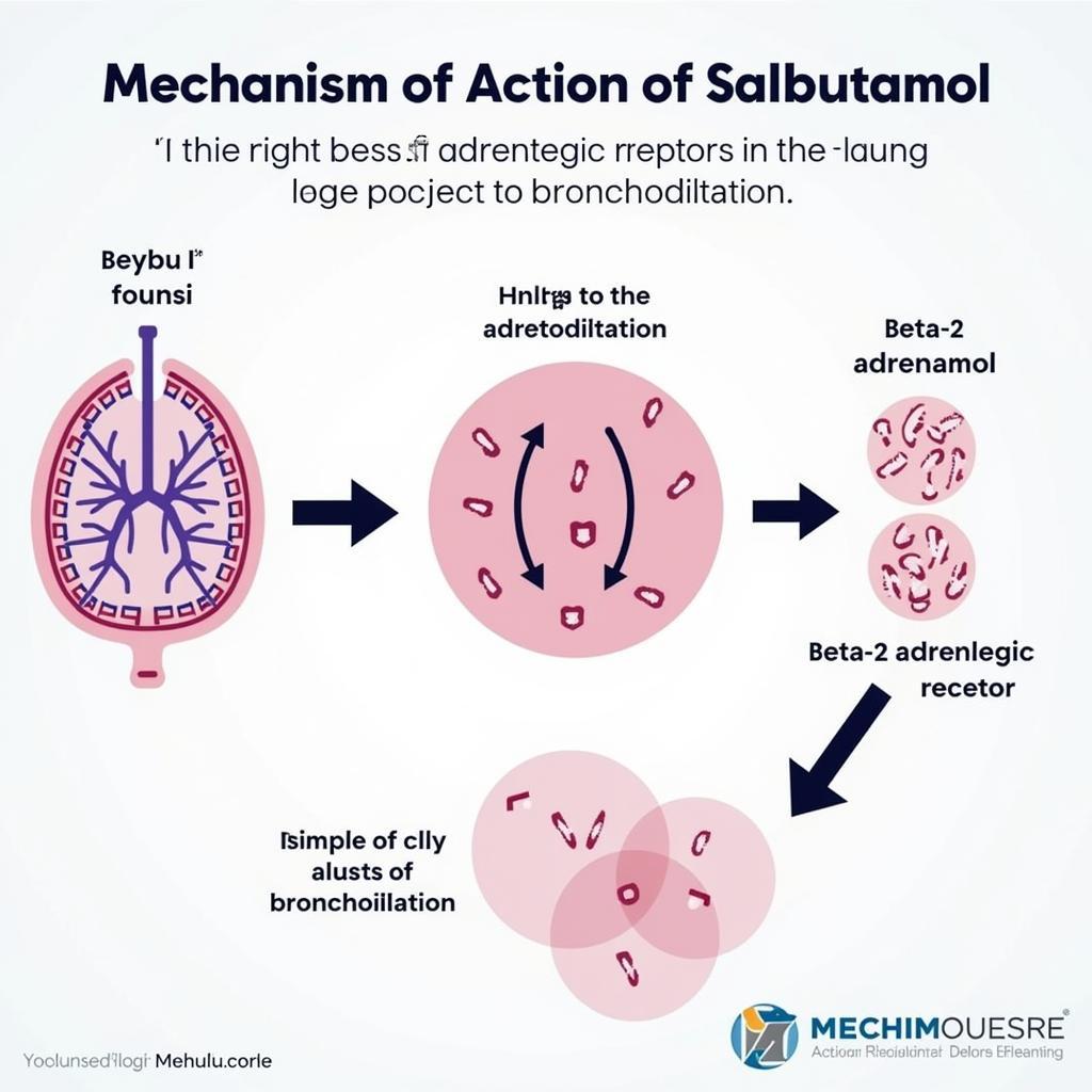 Cơ chế tác động của Salbutamol