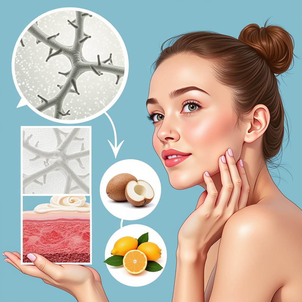 Collagen duy trì vẻ đẹp