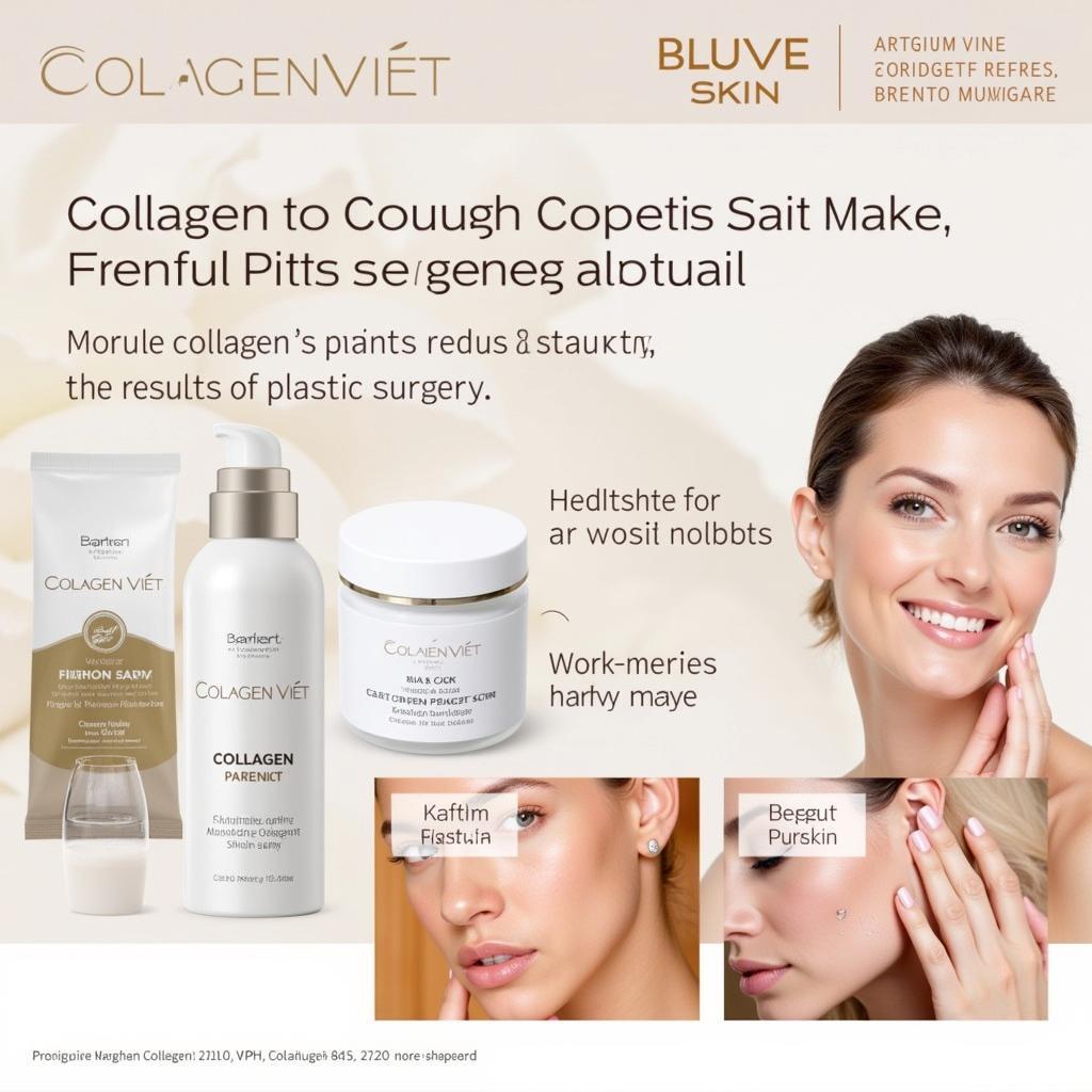 Collagen hỗ trợ duy trì vẻ đẹp sau phẫu thuật thẩm mỹ