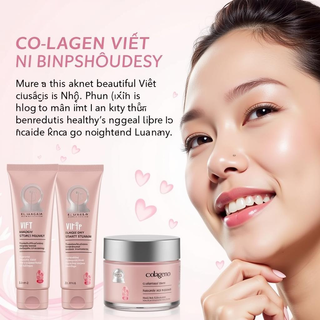 Collagen Việt cho làn da khỏe đẹp