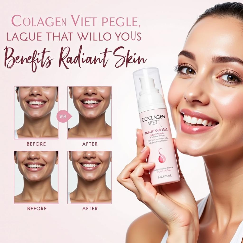 Ảnh Collagen Việt cho làn da rạng rỡ