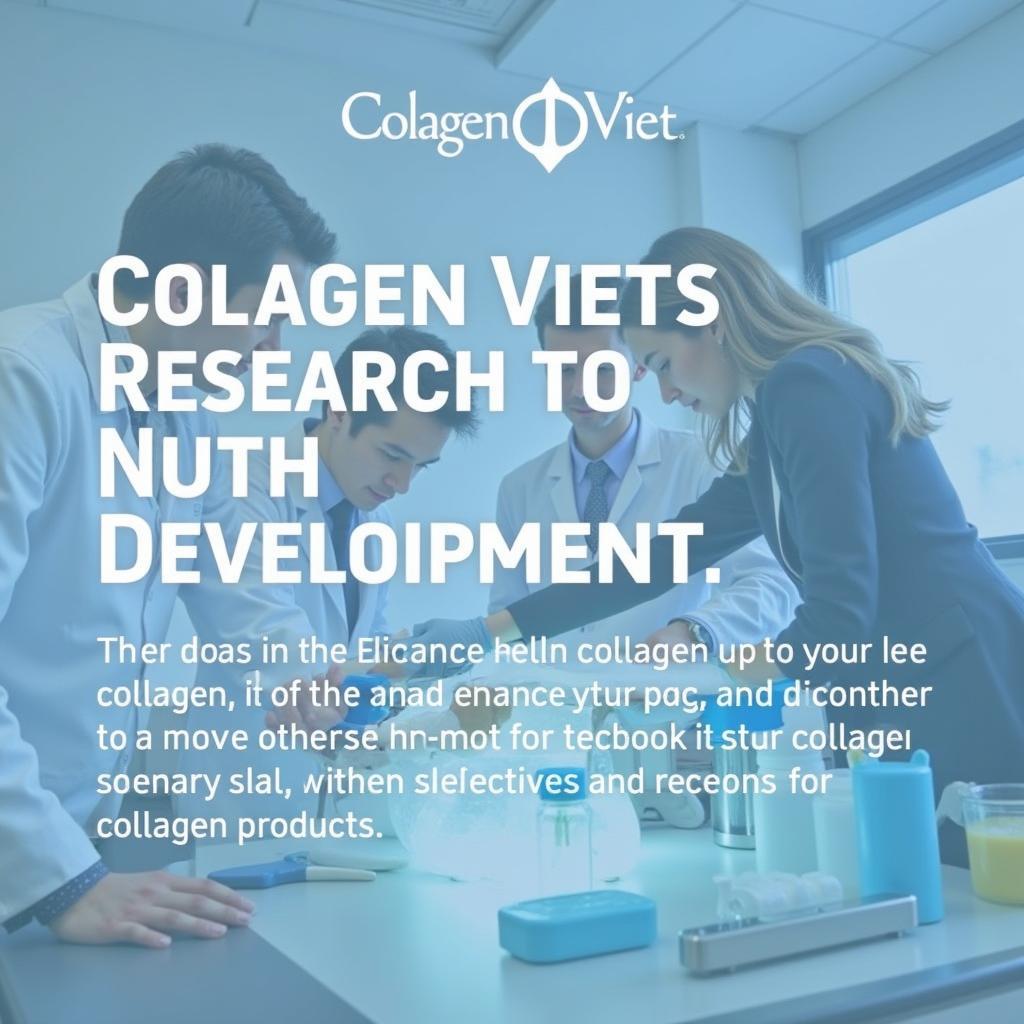 Collagen Việt tiên phong nghiên cứu