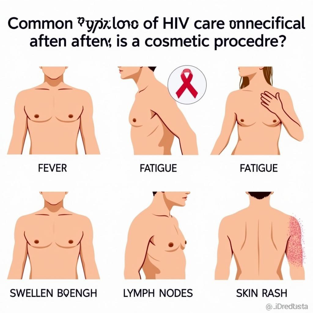 Dấu hiệu nhiễm HIV sau phẫu thuật thẩm mỹ cần lưu ý