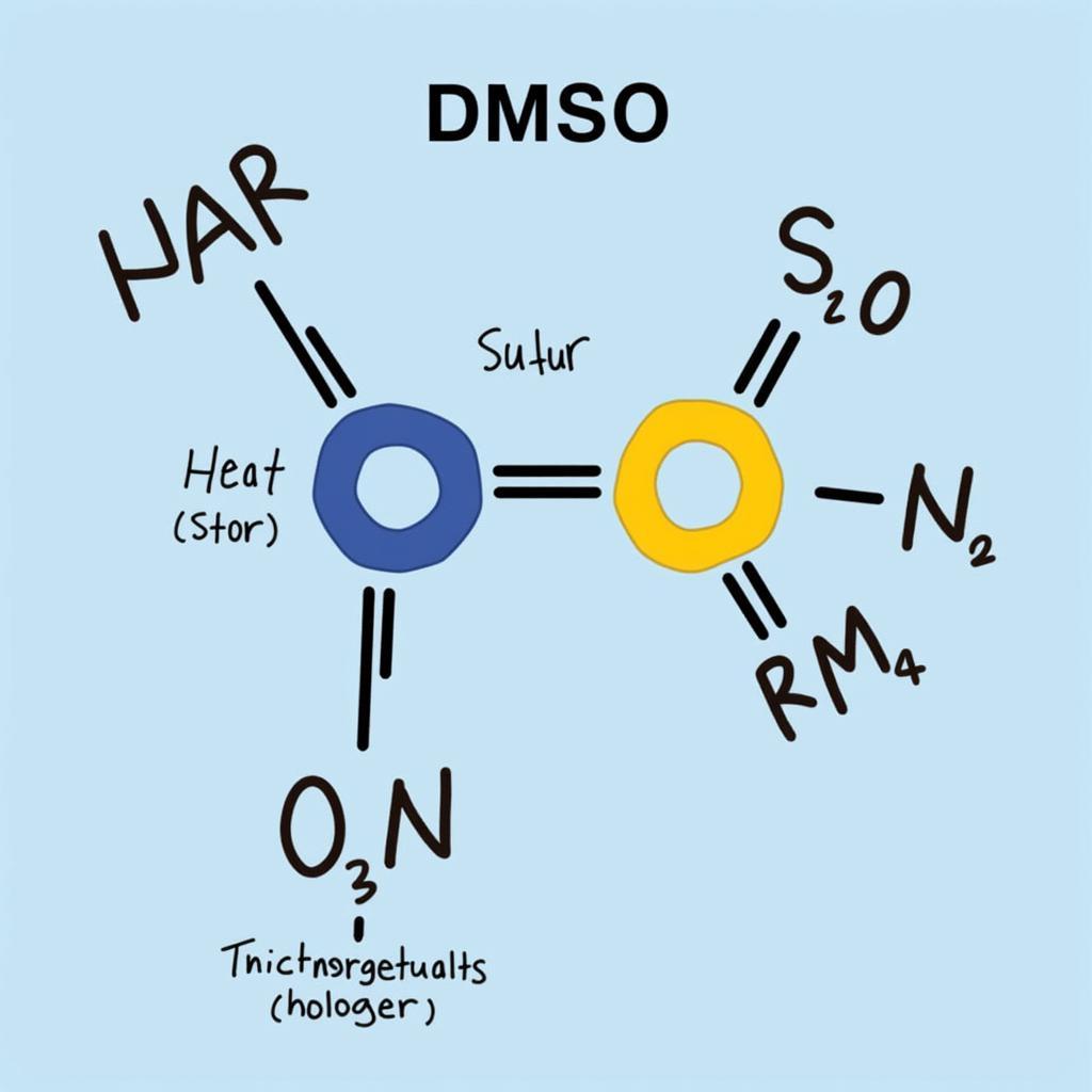 Cấu trúc phân tử DMSO và tính chất hóa học