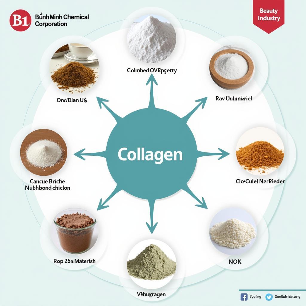 Hóa chất Bình Minh cung cấp nguyên liệu collagen