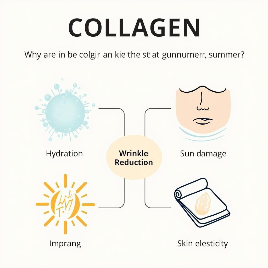 Lợi ích của collagen trong làm đẹp mùa hè