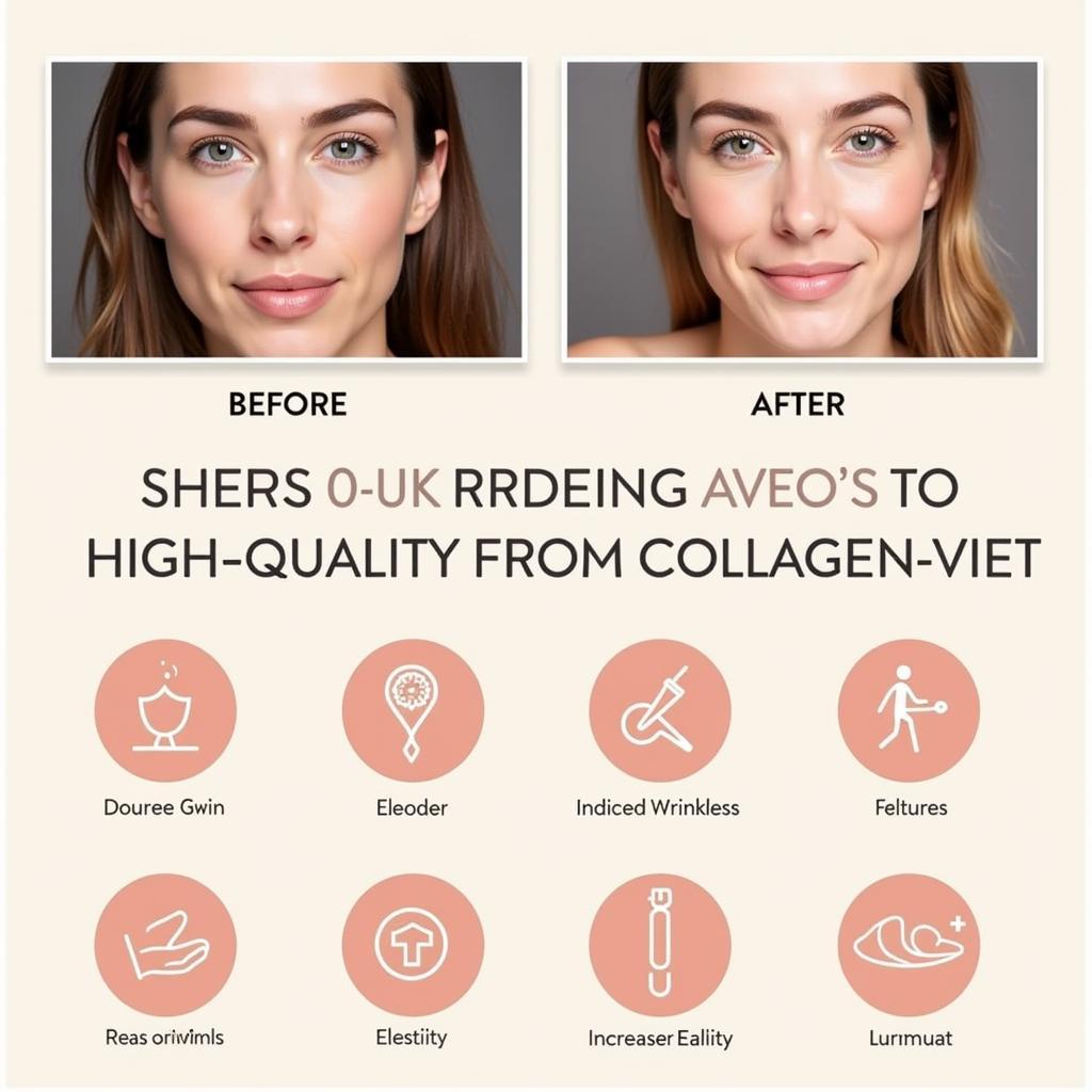 Lợi ích khi sử dụng collagen chất lượng cao của Collagen Việt cho làn da.