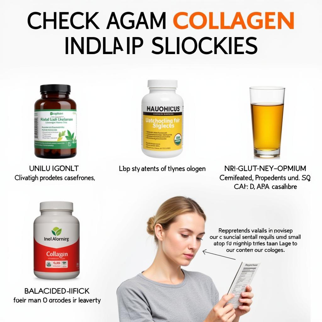 Lựa chọn collagen an toàn