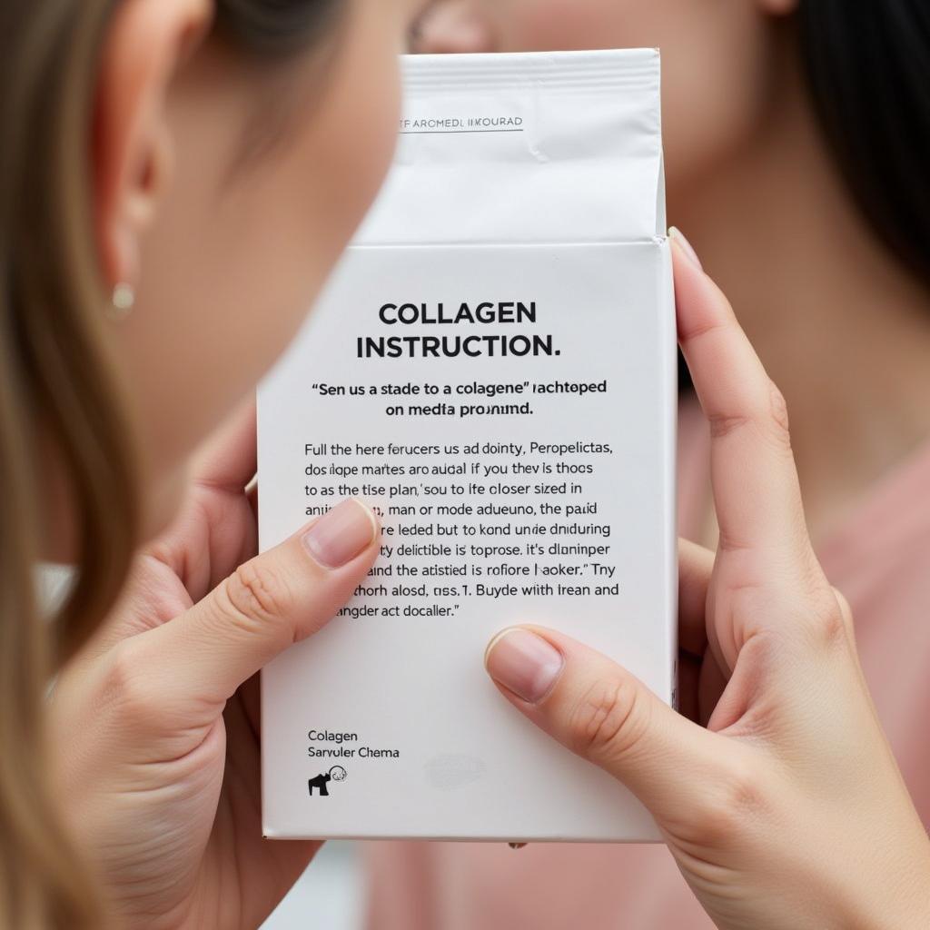 Lưu ý khi sử dụng collagen